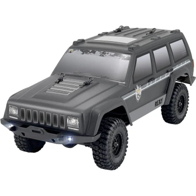 Afbeelding van Reely Mini Freemen 1:16 Brushed RC modelauto voor beginners Elektro Crawler 4WD 100% RTR 2,4 GHz Incl. accu, oplader en batterijen de zender