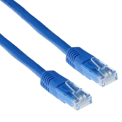 Afbeelding van ACT IB8601 U/UTP CAT6 Patchkabel Blauw 1 meter