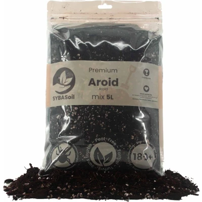 Afbeelding van SYBASoil Aroid Mix 5L Turfvrije Potgrond 6 Maanden Voeding