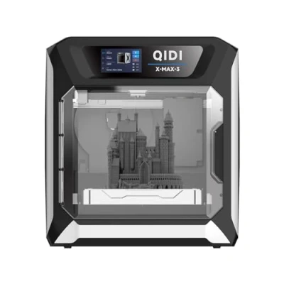 Afbeelding van QIDI TECH MAX3 3D Printer,All around groot formaat Printer,600mm / s snel printen,hoge precisie en hoge snelheid Industrial Grade,volledig automatisch nivelleren,65 ℃ Kamer Warmte,325*325*325*315mm