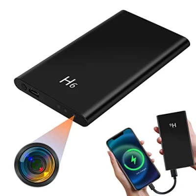 Afbeelding van LXMIMI Verborgen Camera Power Bank HD 1080P Minicamera Spionage met Zwaartekrachtdetectie en Automatisch Nachtzicht Ondersteuning 20 Uur Opname