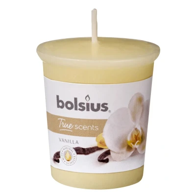 Afbeelding van Bolsius True Scents Votive 53/45 Rond Vanilla, 1 stuks