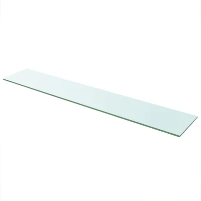 Afbeelding van Wandschap transparant 110x20 cm glas