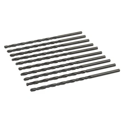 Afbeelding van Silverline Lange Metaalboor Rolgewalst HSS R Ø 4 x 119 mm 10 stuks