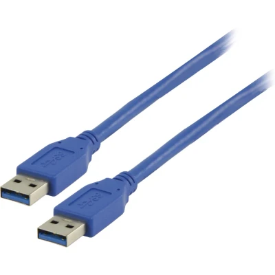 Afbeelding van Transmedia USB naar kabel USB3.0 tot 0,9A / blauw 5 meter