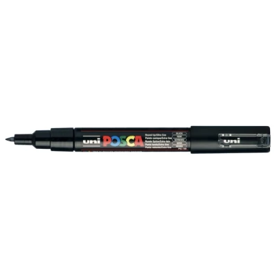 Afbeelding van Verfstift Posca PC1MC zwart