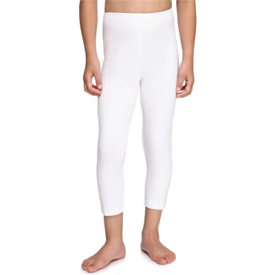 Afbeelding van Merry Style Meisjes Leggings Sport Vrijetijdsbroek Capri Katoen MS MS10 226 LE Wit 152