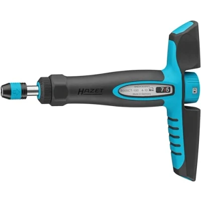 Afbeelding van HAZET Draaimoment schroevendraaier met dwarse greep 6005CT 100 · Draaimomentbereik min max: 4? ?10 Nm Nauwkeurigheid: 6% 1/4 inch (6,3 mm) zeskant