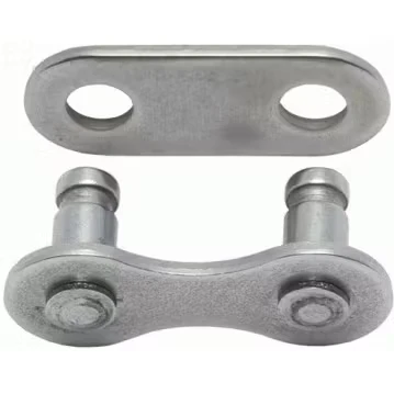 Afbeelding van KMC Smal 3/32KMC kettingschakel, zilver, 3/32 Narrow EPT, 2 stuks