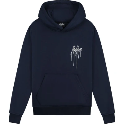 Afbeelding van Malelions Sweater Navy white Maat 164