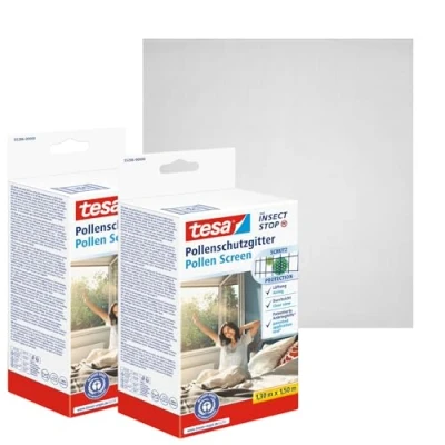 Afbeelding van tesa 55286 00500 01 Pollenrooster (b x h) 130 cm 150 Antraciet 2 stuk(s)