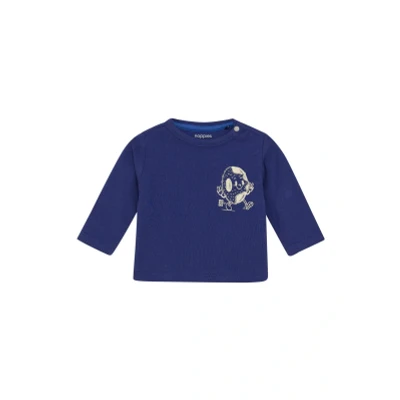 Afbeelding van Noppies Langarm Sabelli Longsleeve voor kinderen, Maat: 50, Blue glow