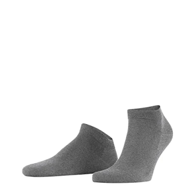 Afbeelding van FALKE ClimaWool temperatuurregulerend vochtregulerend duurzaam lyocell merinowol sneakersokken heren grijs Maat 41 42