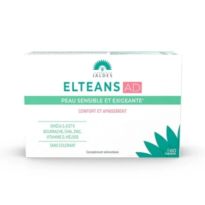 Afbeelding van Jaldes Elteans AD Gevoelige en Veeleisende Huid 60 Capsules
