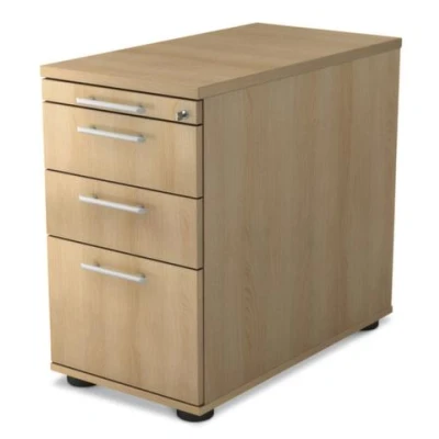 Afbeelding van Ladeblok hangmaplade 3 laden kunststof handvat D 80cm Hammerbacher