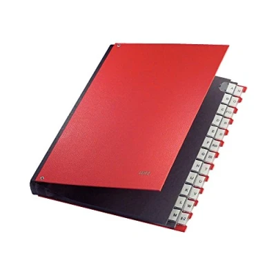 Afbeelding van LEITZ® sorteermap, voor A4, numeriek, 1 31, grijs karton, in kleur
