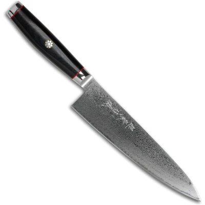 Afbeelding van Yaxell Super Gou Ypsilon Koksmes 20 cm SG2 Staal 193 Lagen Damast Japan Gemaakt