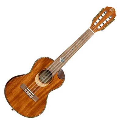 Afbeelding van Ortega Eclipse Series TE8 8 snarige Tenor Ukelele met gigbag