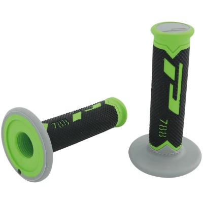 Afbeelding van Progrip Rubber grip 788 gn/sw/gr 115mm closed