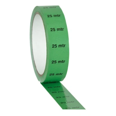 Afbeelding van Showgear Markertape 25 mm/33 m &quot;25 m&quot; indicator, groen