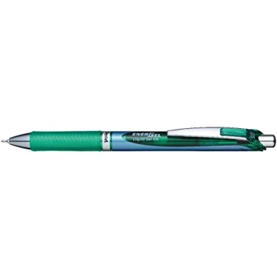 Afbeelding van Pentel BLN75 DX EnerGel Gelpen, met drukmechanisme en naaldpunt, 1 stuks, kogeldiameter 0,5 mm, schrijfbreedte 0,25 mm