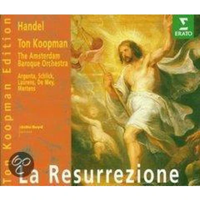 Afbeelding van La Resurrezione Ton Koopman Edition Handel / 2 CD BOX Pasen The Amsterdam Baroque Orchestra Argenta Schlick Laurens De Mey Mertens Religieus Vocaal Klassiek Orkest