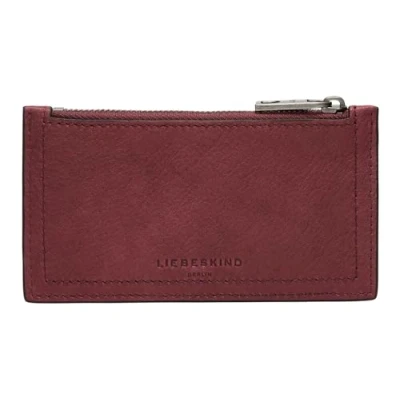 Afbeelding van LIEBESKIND BERLIN Kaarthouder LOU 2 3D Leather New Wallet Berry Wijnrood