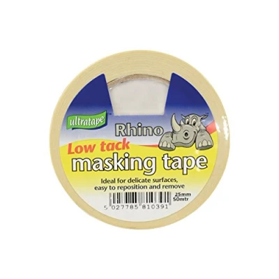 Afbeelding van Ultratape LTMT1 Low Tack Masking Tape, 25mm