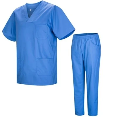 Afbeelding van MISEMIYA Uniseks 8178 sanitaire zak en broek, Hemelsblauw 21, 5XL