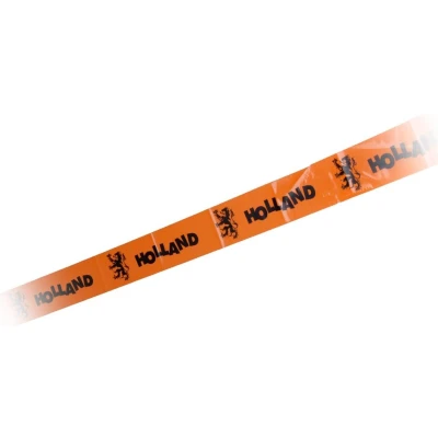 Afbeelding van Oranje afzetlint Holland 12 meter