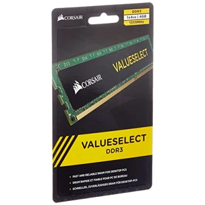Afbeelding van Corsair DDR3 Valueselect 1x4GB 1333