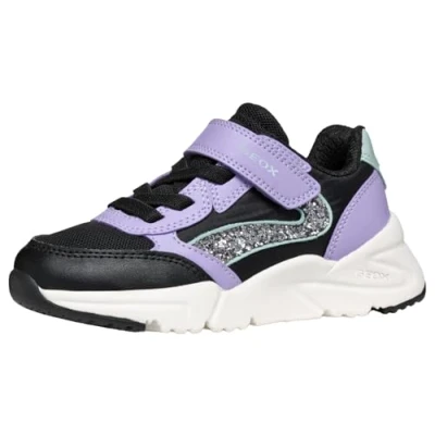 Afbeelding van Geox J Loftus Girl A, 30 EU, Zwart, EU