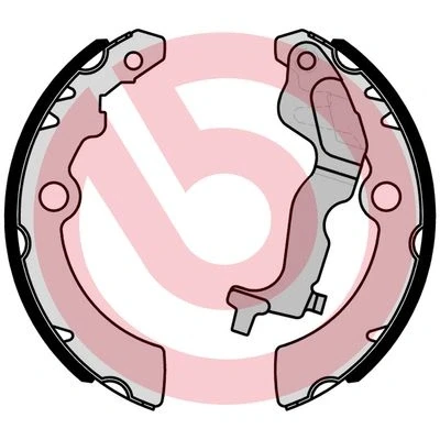Afbeelding van Brembo Remschoen set S 79 528
