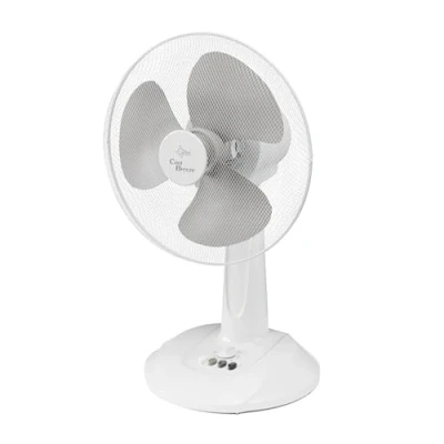 Afbeelding van SUNTEC tafelventilator CoolBreeze 3000 TV stil, 30 cm, 40 watt met 3 standen, draagbaar windmachine wit ventilator voor bureau, slaapkamer, kantoor of thuis