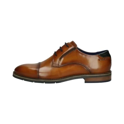 Afbeelding van bugatti Laziano Comfort Veterschoenen, Heren, Maat: 42, Yellow Leer