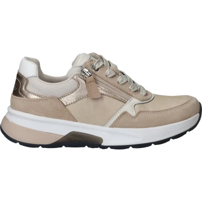 Afbeelding van Dames Sneakers Gabor 66.847.33 Rolling Soft Beige Maat 7