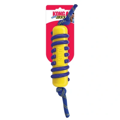 Afbeelding van Kong Jaxx Brights Stick W/Rope Hondenspeelgoed 15.5x6.4 cm Large