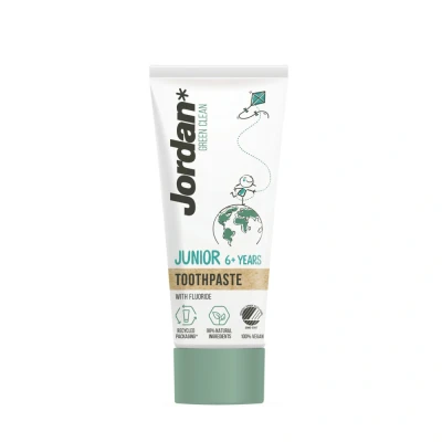 Afbeelding van Jordan Junior Green Clean Biologische Tandpasta 6+ jaar 50ml
