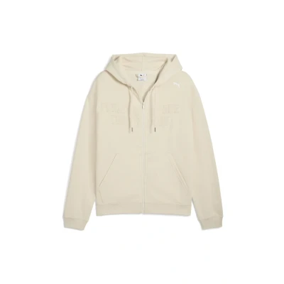 Afbeelding van Puma Sweater met rits, Heren, Maat: Small, Alpine snow