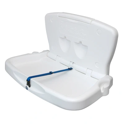 Afbeelding van Verschoontafel horizontaal HDPE wit