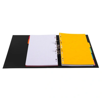 Afbeelding van Exacompta ref. 53542E 1 Ordner met hefboom Prem&#039;Touch® A4 50 mm rug 55 mechaniek Afmetingen: 32 x 29 5 cm Formaat Kleur : Blauw