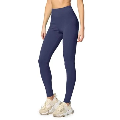Afbeelding van Merry Style Dames Lange Legging MS10 198 (Donkerblauw, 4XL)