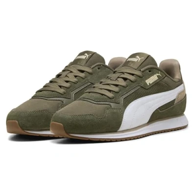 Afbeelding van PUMA Unisex Softride St Miler Sd Sneaker, Loden Green Witte Gom, 44 EU