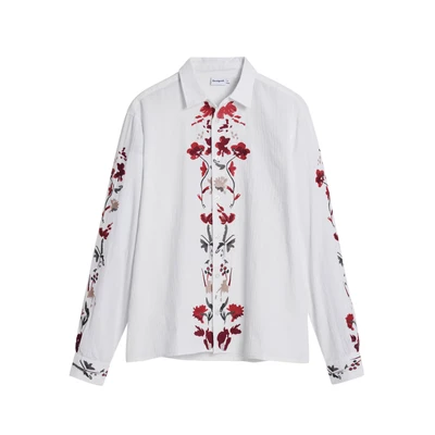 Afbeelding van Desigual Overhemd, Heren, Maat: Large, White