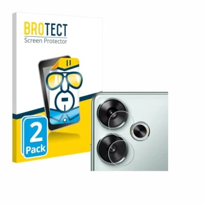 Afbeelding van BROTECT (2 Stuks) Schermbeschermer voor Xiaomi Poco F6 (ALLEEN Camera Lens) Screen Protector Transparant