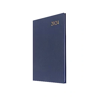 Afbeelding van Collins Essential A5 Dagboek Week to View planner 2024 Milieuvriendelijk, gerecycled papier en volledig recyclebaar Complete Dagelijkse, wekelijkse maandelijkse weergave