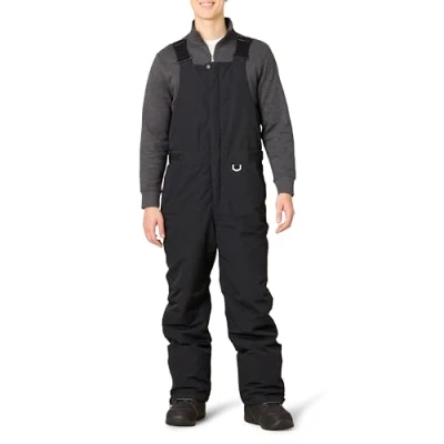 Afbeelding van Amazon Essentials Heren Waterbestendig Geïsoleerde Sneeuw Bib Overall, Zwart, XS