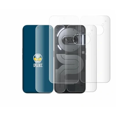 Afbeelding van BROTECT Screenprotector voor Nothing Phone (2a) Plus (Voor+Achter) Folie Beschermfolie transparant volledig dekking (2 Stuks)