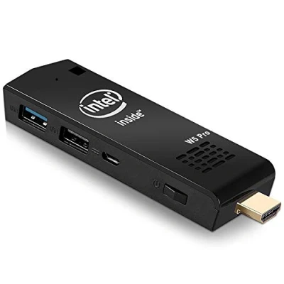 Afbeelding van Mini PC Computer Stick Windows 10 (64 bit) Quad Core Intel Atom x5 Z8350 1,92 GHz, 2 GB/32 GB, WiFi, Bluetooth, USB 3.0, HDMI/4K