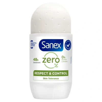 Afbeelding van 6x Sanex Deoroller Zero% Normal Skin 50 ml
